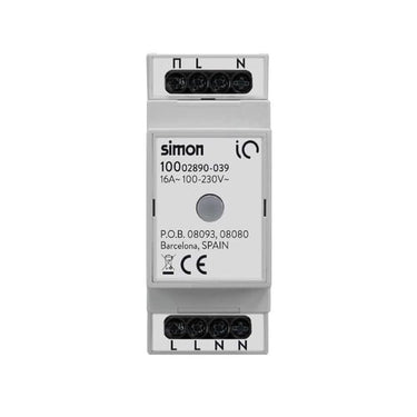 Simon 270 IO sluk alt afbryder for dinskinne 16A - 230V - 1