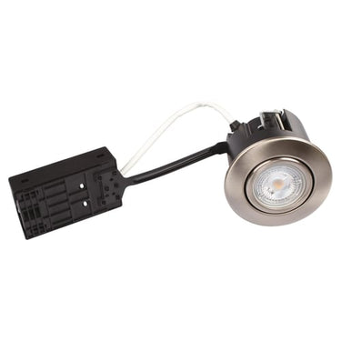Luna Quick install - SS316 Downlight ISO Børstet Alu 2700K 370lm 5W IP44 - 1