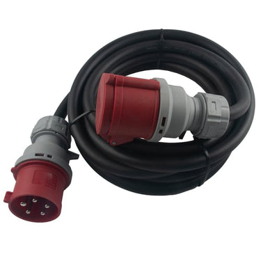 Kabelsæt 5M 5G6 CEE 5P 32A m fasevender - 1
