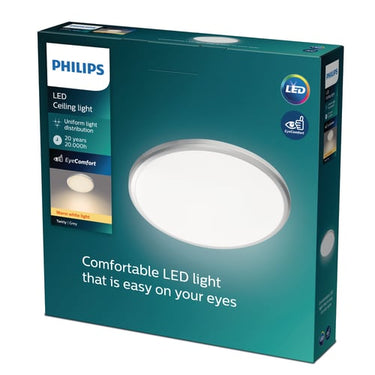 myLiving Twirly Væg- & loftslampe grå 12W 240V - 1