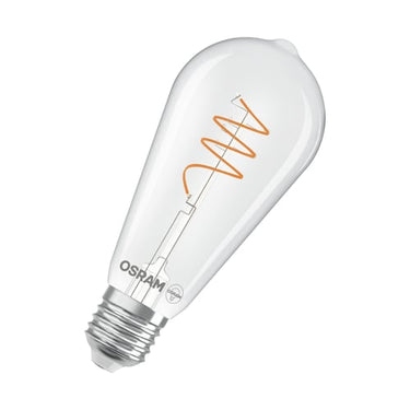 OSRAM Vintage 1906 LED edison spiral filament 470lm 3,4W/827 (40W) E27 dæmpbar - 1
