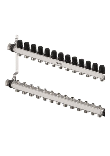 Uponor Vario S fordelerrørsæt 13 kredse x 3/4" Euro - 1
