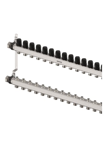 Uponor Vario S fordelerrørsæt 14 kredse x 3/4" Euro - 1