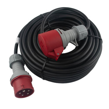Kabelsæt 25M 5G1,5 CEE 5P 16A m fasevender - 1