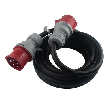 Kabelsæt 10M 5G6 CEE 5P 32A m fasevender - 1