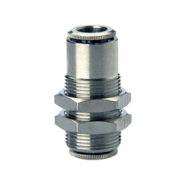 Push in fitting-bulkhead connector-10mm tube 6590 10 SUPER RAPID FITTING - 1