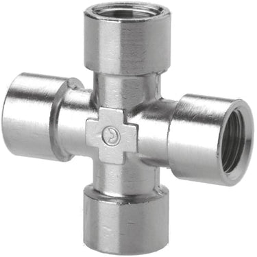 BSP adaptor-female cross-3/8 thread 2033 3/8 PIPE AND TUBING FITTING - 1