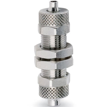 Push on fitting-bulkhead tube connector 8/6 tube 1590 8/6 RAPID FITTING - 1