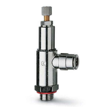 Flow control valve-manual-cyl unidirect-1/8-8mm GMCU 904-1/8-8 FLOW-CONTROL VALVE - 1