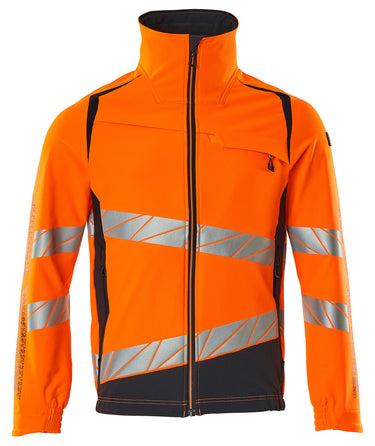 Mascot Jakke 19009 Hi-Vis orange/mørk marine str S - 1