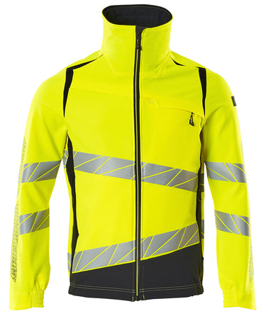 Mascot Jakke 19009 Hi-Vis gul/mørk marine str L - 1