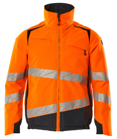 Mascot Vinterjakke 19435 Hi-Vis orange/mørk marine str S - 1
