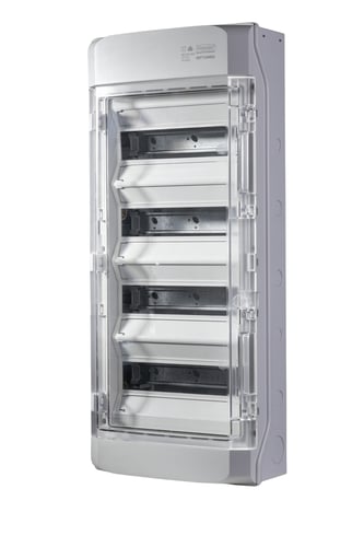NEPTUN48 SQ IP65 gruppetavle 4-rækker - 1
