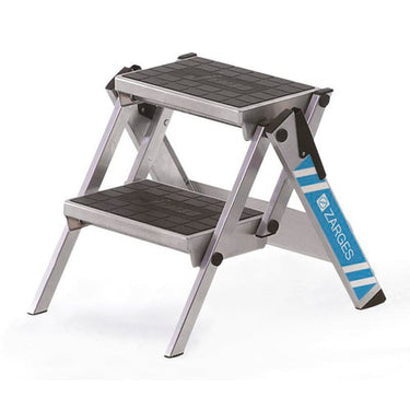 Trappestige med store trin 2 trin 0,45 m - 1