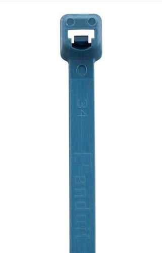 Kabelbinder nylon 6.6 blå detekterbar antibakteriel varmestabiliseret 4,8X291MM - 1