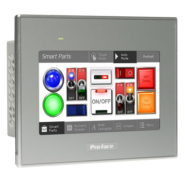 4" Wide touch panel display 1COM 1Ethernet USB host&device 24VDC GP-ProEX model - 1