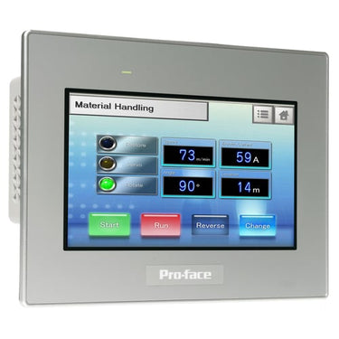 7" Wide touch panel display 2COM 2Ethernet USB host&device 24VDC GP-ProEX model - 1