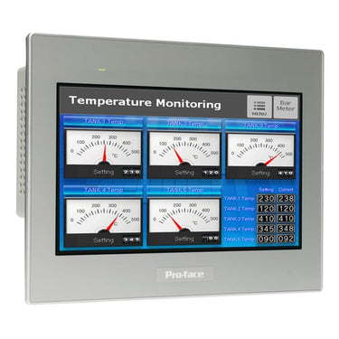 10" Wide touch panel display 2COM 2Ethernet USB host&device 24VDC GP-ProEX model - 1