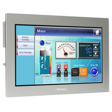 15" Wide touch panel display 2COM 2Ethernet USB host&device 24VDC GP-ProEX model - 1