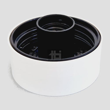 Loftarmatur E27 hvid 84,5mm gevind - 1