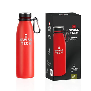 Swiss-Tech Termoflaske 500ml Rød - 1