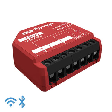 Shelly 1PM Gen3 - WiFI relæ med effektmåling (24VDC/230VAC) - 1