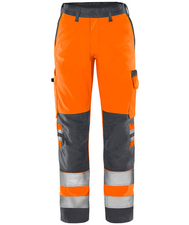 Green bukser dame kl.2 2642 Hi-Vis GPLU orange/grå str 44 - 1