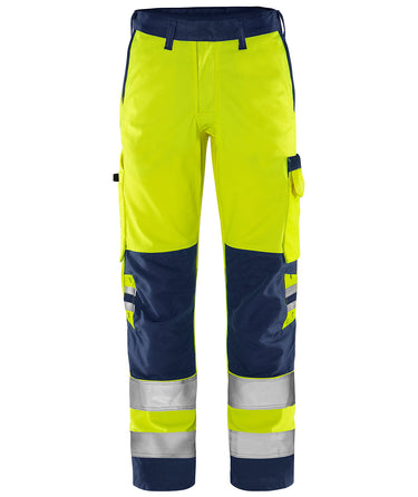 Green bukser kl.2 2651 Hi-Vis GPLU gul/marine str C56 - 1