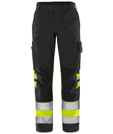Green bukser dame kl.1 2652 Hi-Vis GPLU gul/sort str 36 - 1