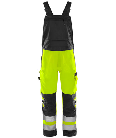 Green overalls kl.2 1030 Hi-Vis GPLU gul/sort str C60 - 1