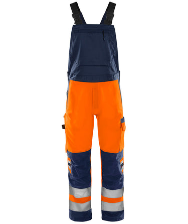 Green overalls kl.2 1030 Hi-Vis GPLU orange/marine str D100 - 1