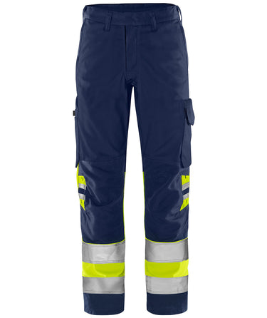 Green bukser kl.1. 2649 GPLU Hi-Vis gul/marine str C54 - 1