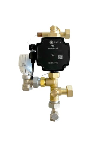 Pettinaroli gulvvarmeshunt inkl. UPM3 pumpe - 1