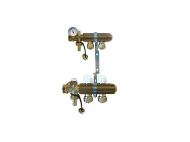 Pettinaroli fordelerrørssystem m. forudinds. 3/4" 2 afgreninger - 1