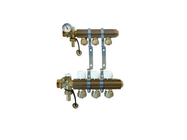 Pettinaroli fordelerrørssystem m. forudinds. 3/4" 3 afgreninger - 1