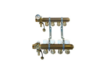 Pettinaroli fordelerrørssystem m. forudinds. 3/4" 4 afgreninger - 1