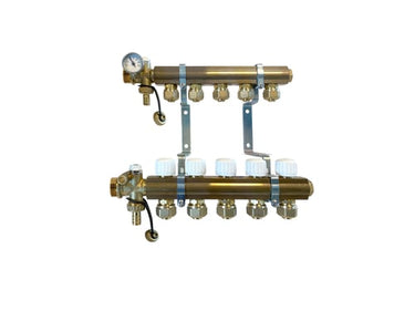 Pettinaroli fordelerrørssystem m. forudinds. 3/4" 5 afgreninger - 1