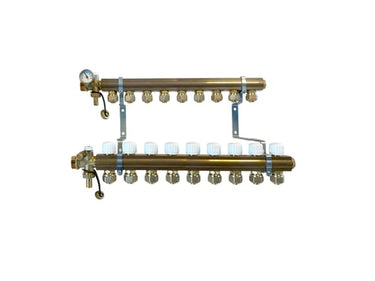 Pettinaroli fordelerrørssystem m. forudinds. 3/4" 9 afgreninger - 1