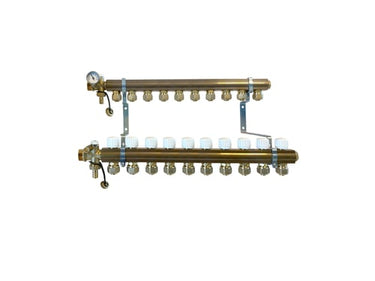 Pettinaroli fordelerrørssystem m. forudinds. 3/4" 10 afgreninger - 1