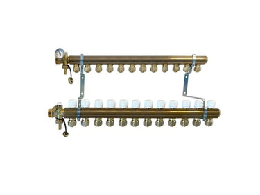 Pettinaroli fordelerrørssystem m. forudinds. 3/4" 12 afgreninger - 1