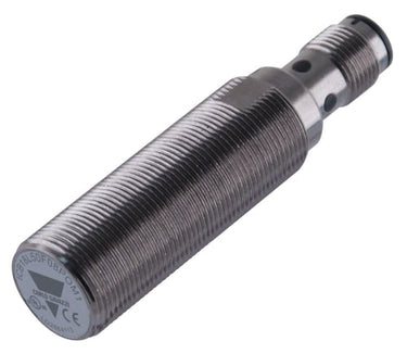 Induktivaftaster M18 PNP NO 8mm uskærmet lang IP67 10-40VDC fornikl MS - 1