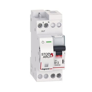 DX³ gnistdetektering-MCB automatsikring B13 1pol+N 2M - 1