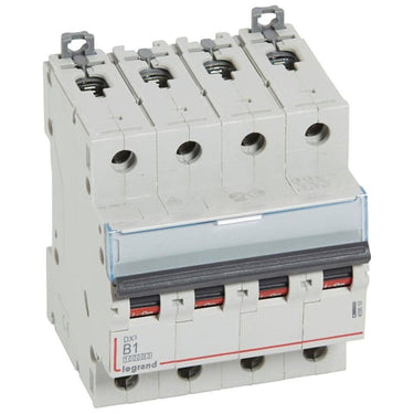 DX³ MCB automatsikring B0,5 4pol 4M 10000/16KA - 1