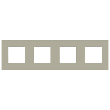 Ramme 4-modul Pure champagne - 1