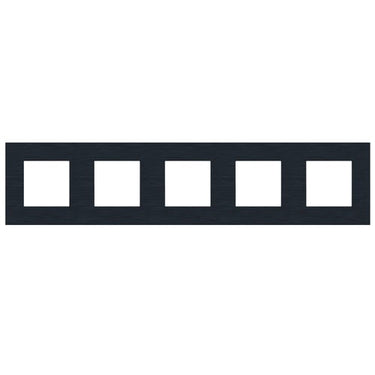 Ramme 5-modul Pure alu black - 1