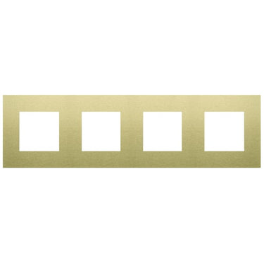 Ramme 4-modul Pure alu gold - 1
