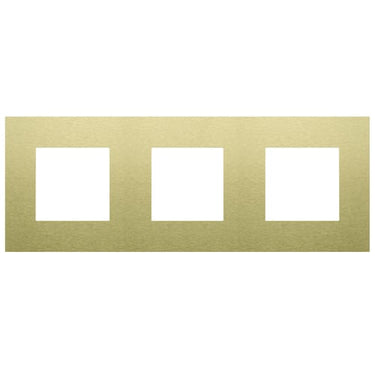 Ramme 3-modul Pure alu gold - 1