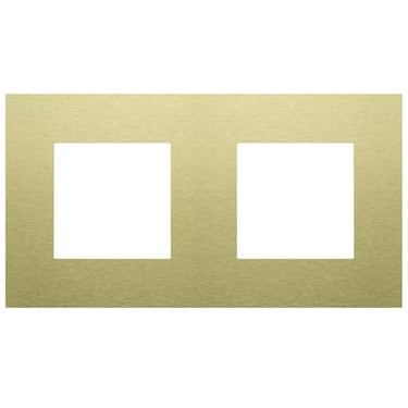 Ramme 2-modul Pure alu gold - 1