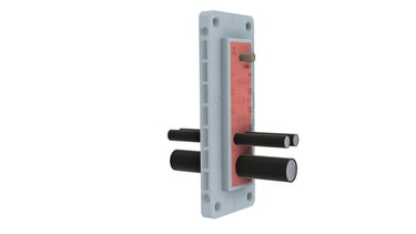 Brattberg Tavlekit RFCS 12/6 åbenbar singleramme RFCS001206 - 4x Cable/pipe range Ø 2.5-16.0 & 2x 14.5-33.0 (mm) - 1