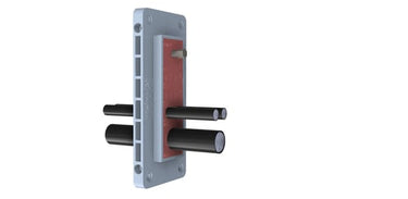 Brattberg Tavlekit RFCS 10/7 åbenbar singleramme RFCS001007 - 6x Cable/pipe range Ø 2.5-16.0 & 1x 14.5-33.0 (mm) - 1